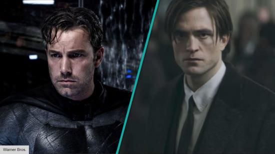 Ben Affleck Batman und Robert Pattinson Batman