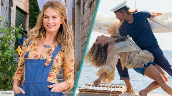 Lily James je zúfalá z Mamma Mia 3, ale iba ak je v nej