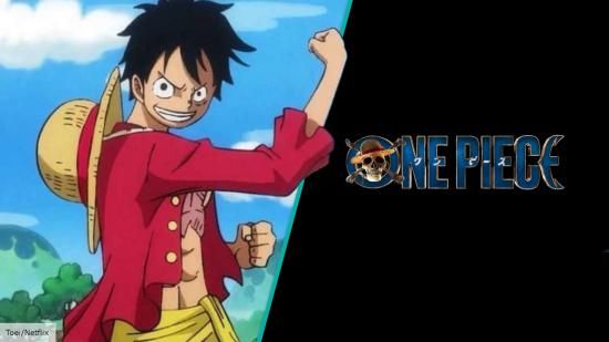 Luffy ja Netflix One Piece -logo