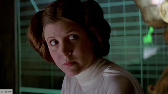 Vojna zvezd: Carrie Fisher kot princesa Leia v originalni trilogiji
