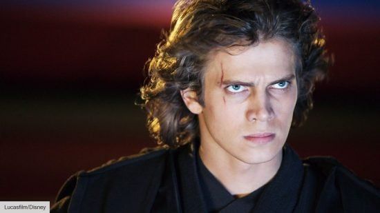 Hayden Christensen ako Anakin Skywalker vo filme Star Wars