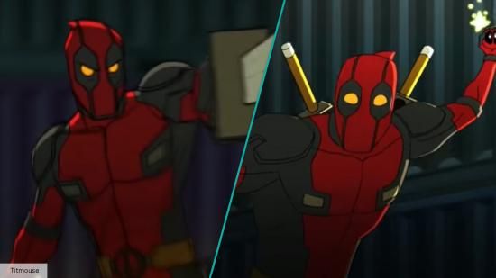 Imatges de la sèrie animada de Deadpool